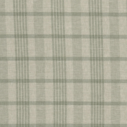 STOUT TEXTILES  UPHOLSTERY,WOVENS TRADITIONAL, PLAID/CHECK SAGE   - COSB-1