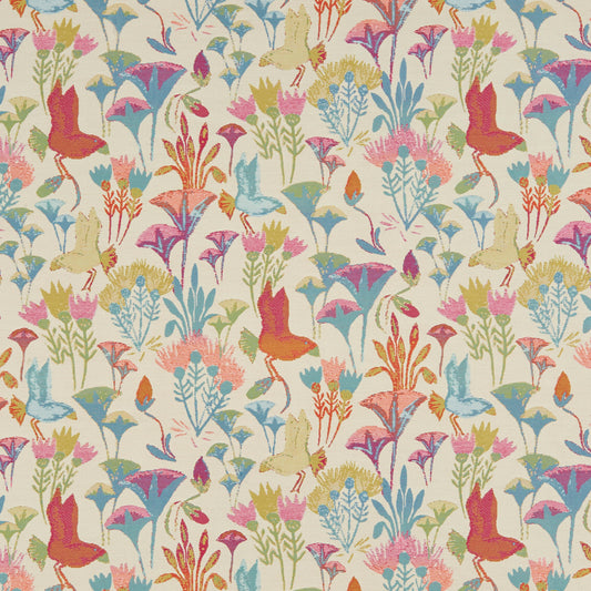 JF Fabrics inside-out COUNTRYSIDE 63 Fabric Traditional,Transitional,Contemporary,Floral Blue,Multi  Jacquard,Outdoor,Texture - 7832563 J8401