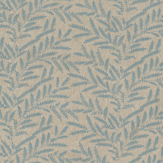 STOUT TEXTILES  DRAPERY,EMBROIDERIES TRADITIONAL, FLORAL CHAMBRAY   - COWD-1
