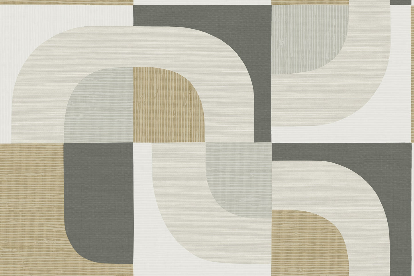 Seabrook Designs A Lot More Textures Tampere Geometric Contemporary Cool Neutrals Matte  - CP90105