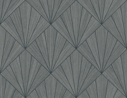 Seabrook Designs A Lot More Textures Mikkeli Geometric Contemporary Browns & Taupes Matte Sidewall - CP91310