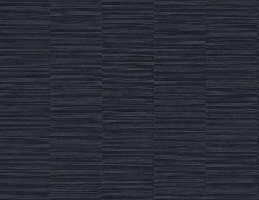 Seabrook Designs A Lot More Textures Forssa Striped Contemporary Blues Matte Sidewall - CP92002