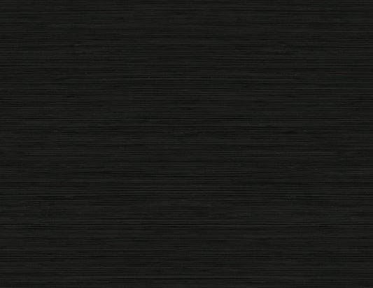 Seabrook Designs A Lot More Textures Lohja Faux Grasscloth Contemporary Blacks Matte Sidewall - CP92100