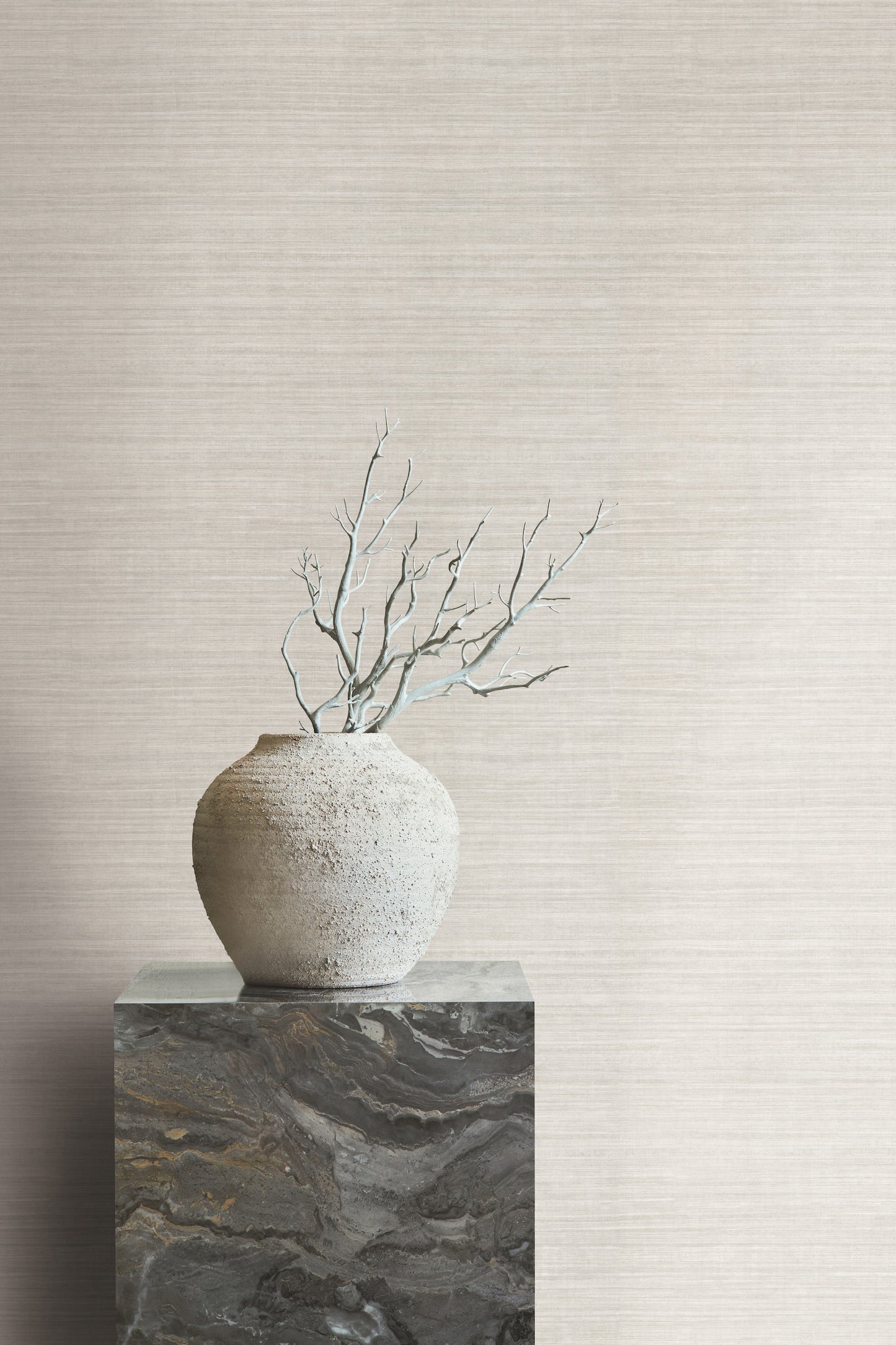 York Wallcoverings Designer Resource Monarch Silk Dove Wallpaper  Weaves Whites and Off-Whites   - CR9246N