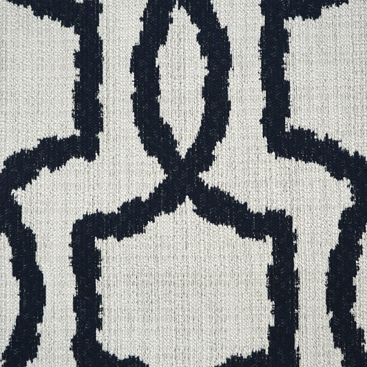 JF Fabrics CRAWLEY 69 Fabric Traditional,Transitional,Contemporary,Geometric Blue,Creme,Beige  Texture - 5422069 J6521