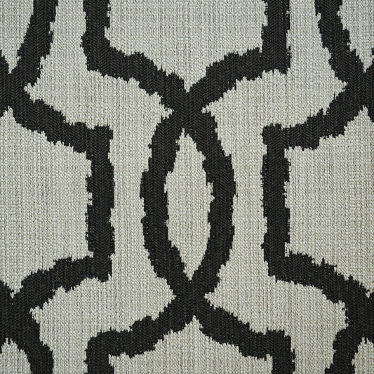 JF Fabrics CRAWLEY 97 Fabric Traditional,Transitional,Contemporary,Geometric Creme,Beige,Grey,Silver  Texture - 5422097 J6541