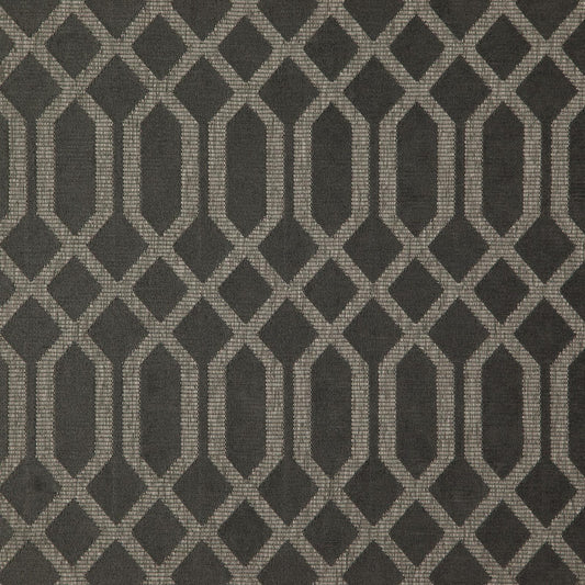 JF Fabrics fibre-guard CRISSCROSS 98 Fabric Transitional,Contemporary,Geometric Grey/Silver  Chenille,Texture - 6005398 J7911