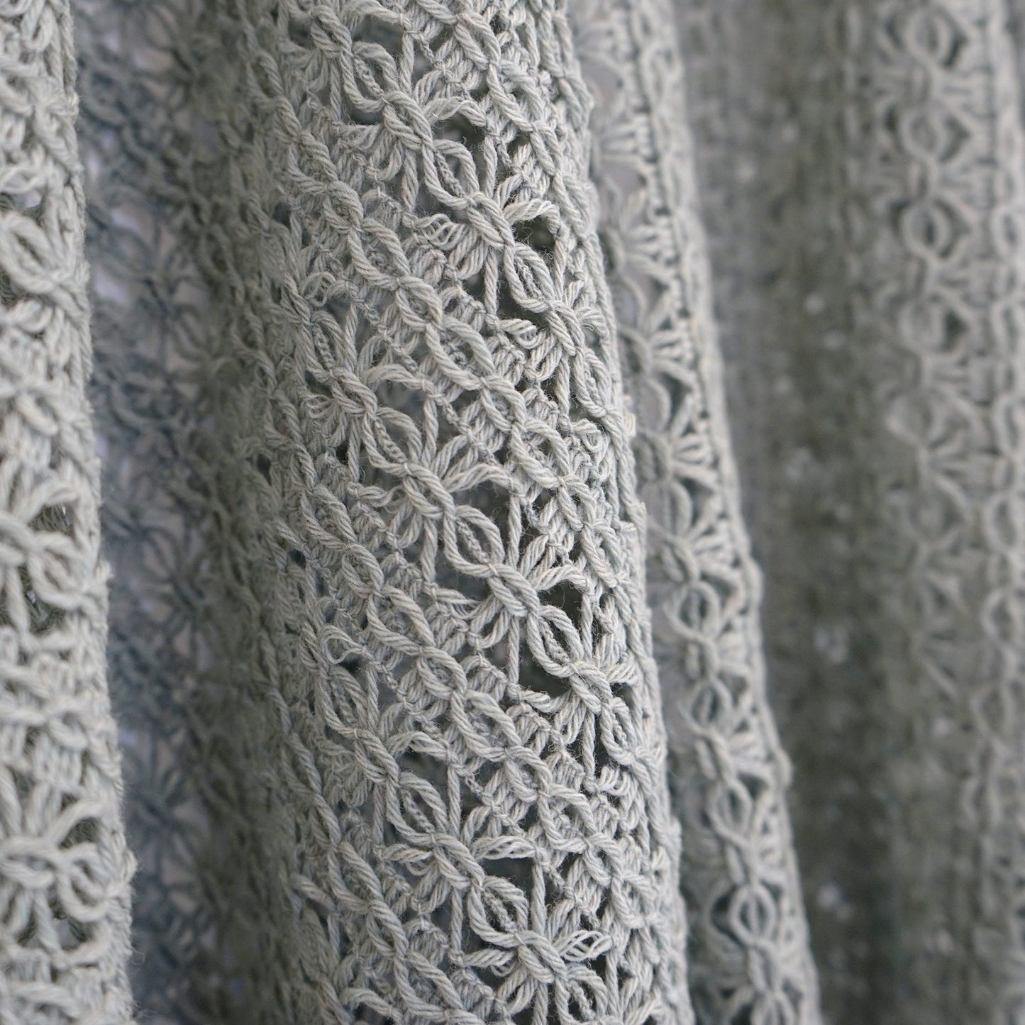 JF Fabrics JF Studio CROCHET 95 Fabric Traditional,Transitional,Contemporary,Geometric,Novelty Grey,Silver  Casement,Texture - 6002295 SJ101