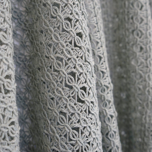 JF Fabrics JF Studio CROCHET 95 Fabric Traditional,Transitional,Contemporary,Geometric,Novelty Grey,Silver  Casement,Texture - 6002295 SJ101