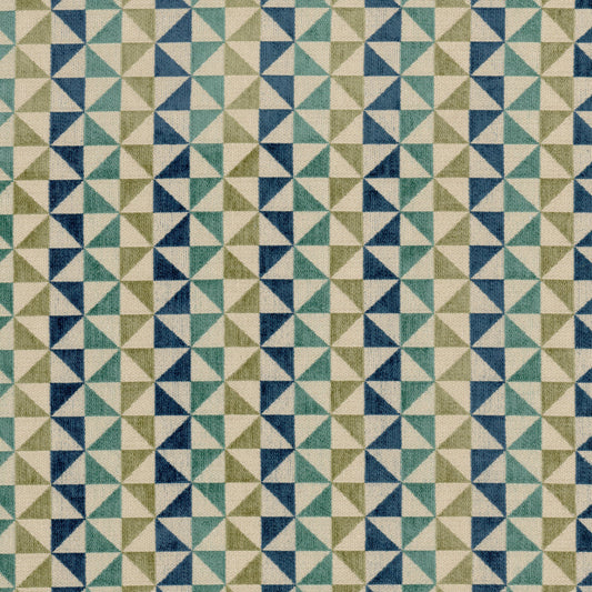 STOUT TEXTILES  UPHOLSTERY,WOVENS TRANSITIONAL,, GEOMETRIC SEAGLASS   - CROI-3