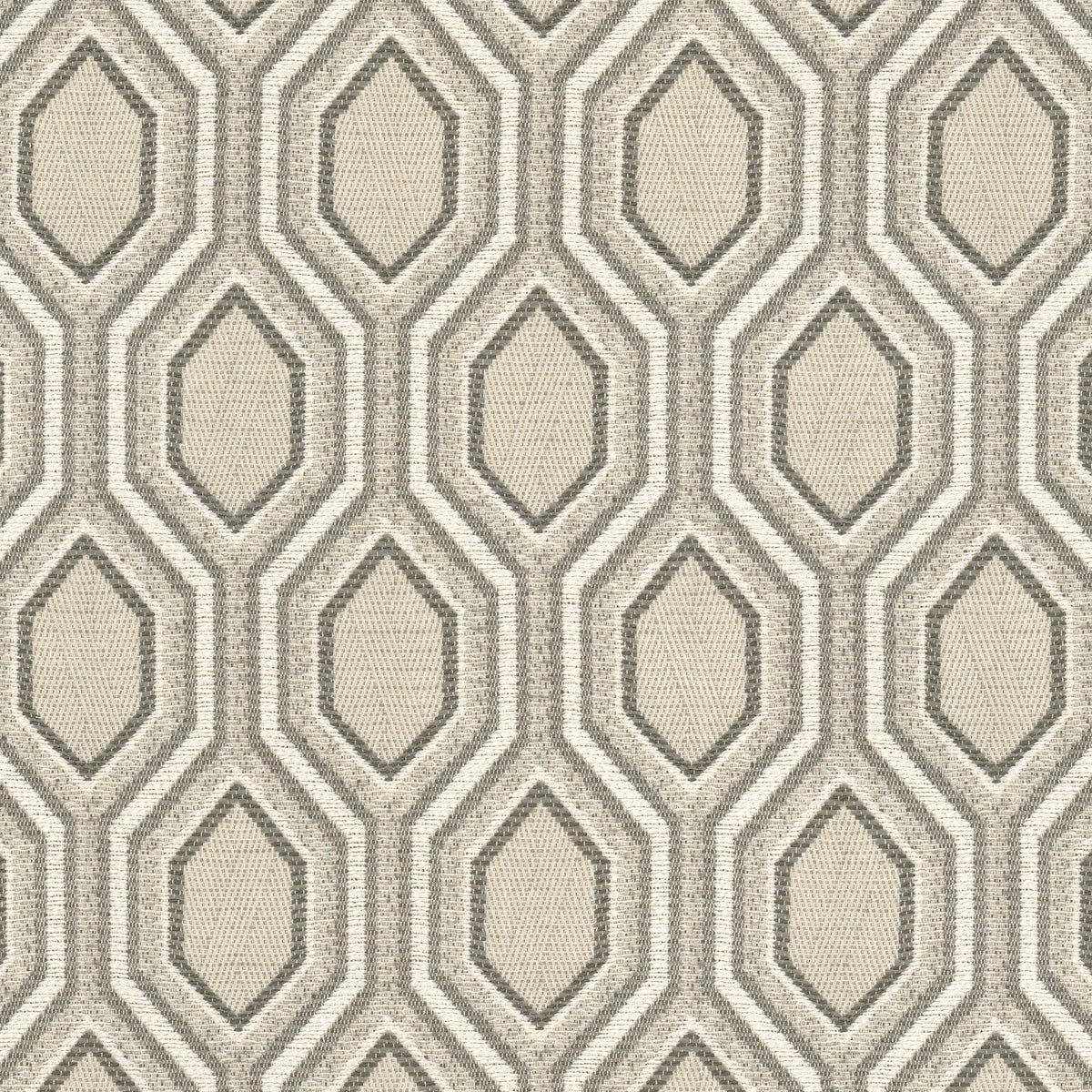 STOUT TEXTILES  UPHOLSTERY,WOVENS TRANSITIONAL,, OGEE FLINT,GRANITE   - CRUI-4
