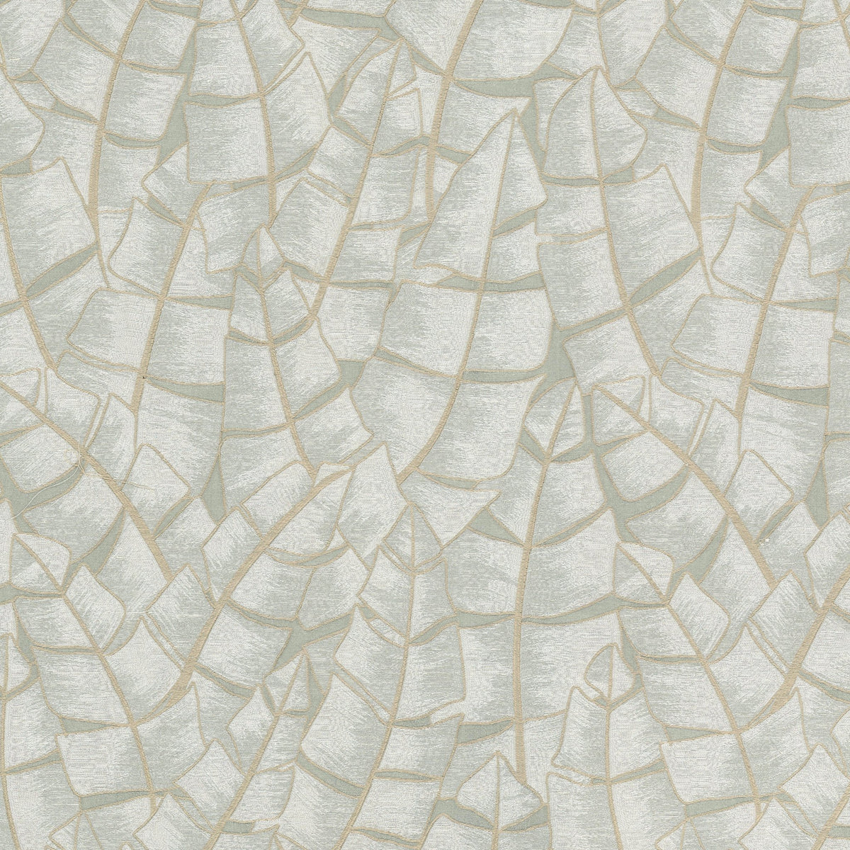 STOUT TEXTILES  MULTIPURPOSE,WOVENS TRANSITIONAL,, FLORAL ALOE   - CURA-1