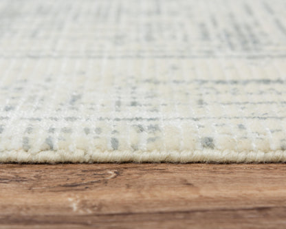 Industrial-style rug, 8' x 10'.