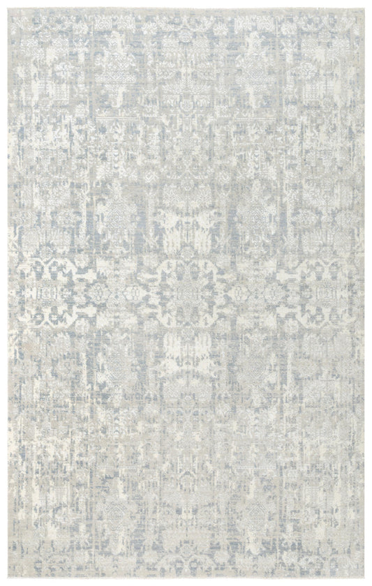 5' x 8' transitional style rug.