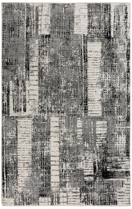 3' x 10' contemporary rug.