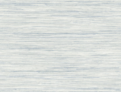 York Wallcoverings Blues II Bahiagrass Blue Wallpaper  Textures Blues   - CV4415