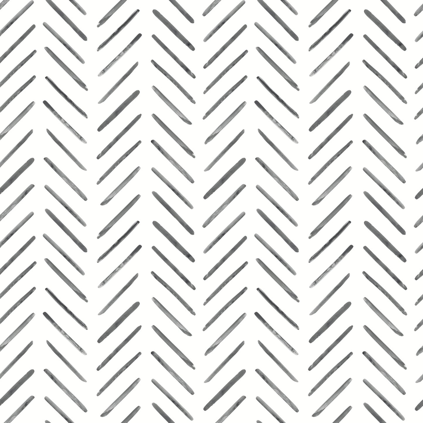 York Wallcoverings Water's Edge Resource Library Painted Herringbone Black Wallpaper Small Prints Small Prints Black   - CV4454