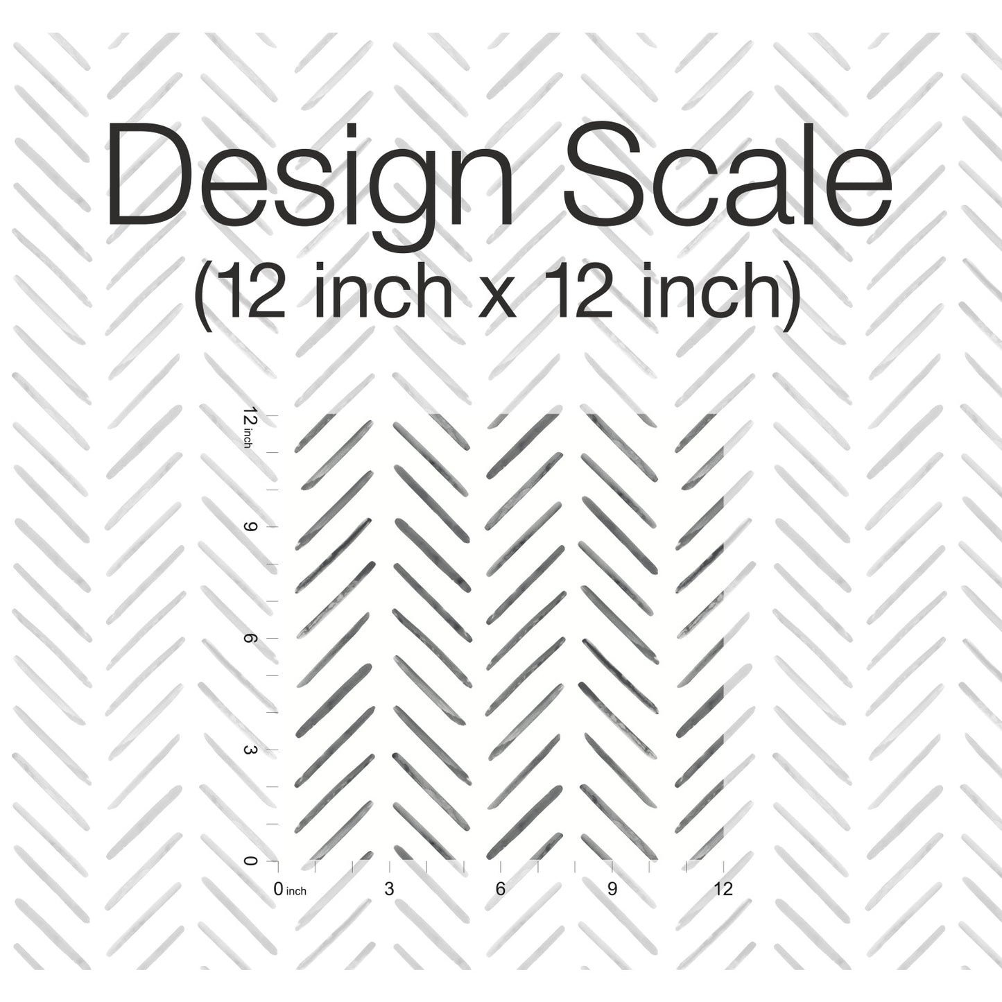 York Wallcoverings Beige and Neutrals Painted Herringbone Black Wallpaper  Small Prints Blacks   - CV4454