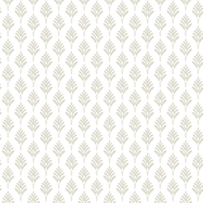 York Wallcoverings Water's Edge Resource Library French Scallop Off White Wallpaper Small Prints Small Prints Off White   - CV4458