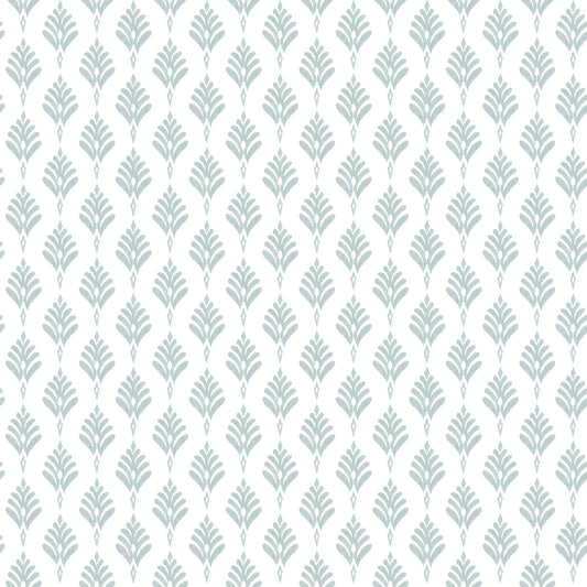 York Wallcoverings Water's Edge Resource Library French Scallop Light Grey Wallpaper  Small Prints Greys   - CV4460