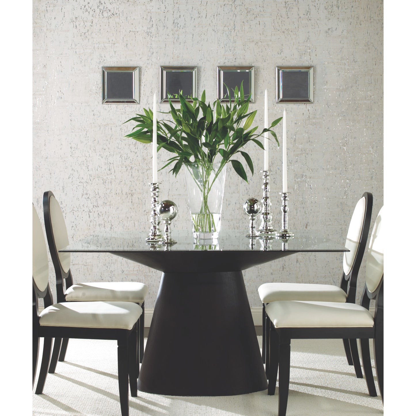 York Wallcoverings Grasscloth Resource Library Cork White and Black Wallpaper   Whites and Off-Whites   - CX1200