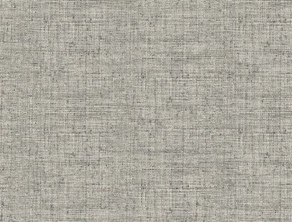 York Wallcoverings Grasscloth Resource Library Papyrus Weave Black Wallpaper Faux Grasscloth Faux Grasscloth Black   - CY1559