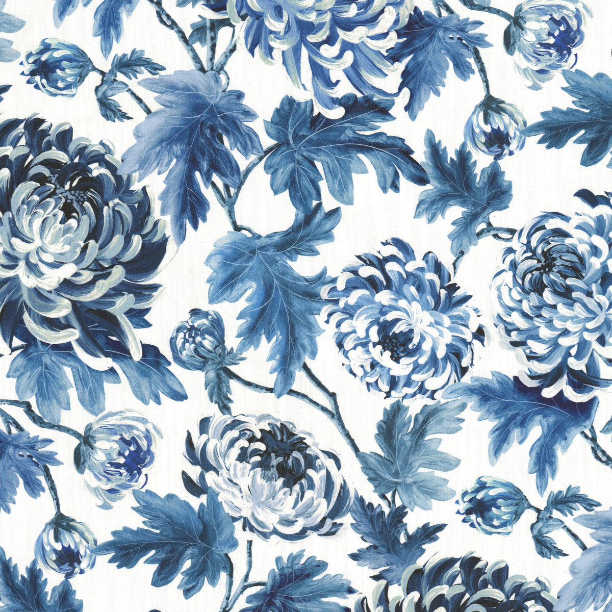 STOUT TEXTILES  MULTIPURPOSE,PRINT TRANSITIONAL,, FLORAL BALTIC,PACIFIC   - CYPR-2