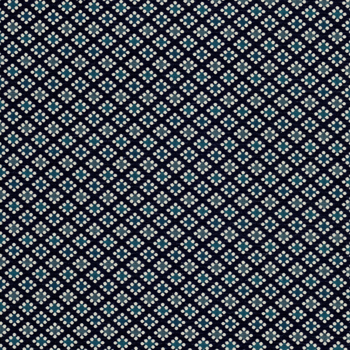 STOUT TEXTILES  UPHOLSTERY,WOVENS TRADITIONAL, DIAMOND INDIGO,INK   - CYRI-1