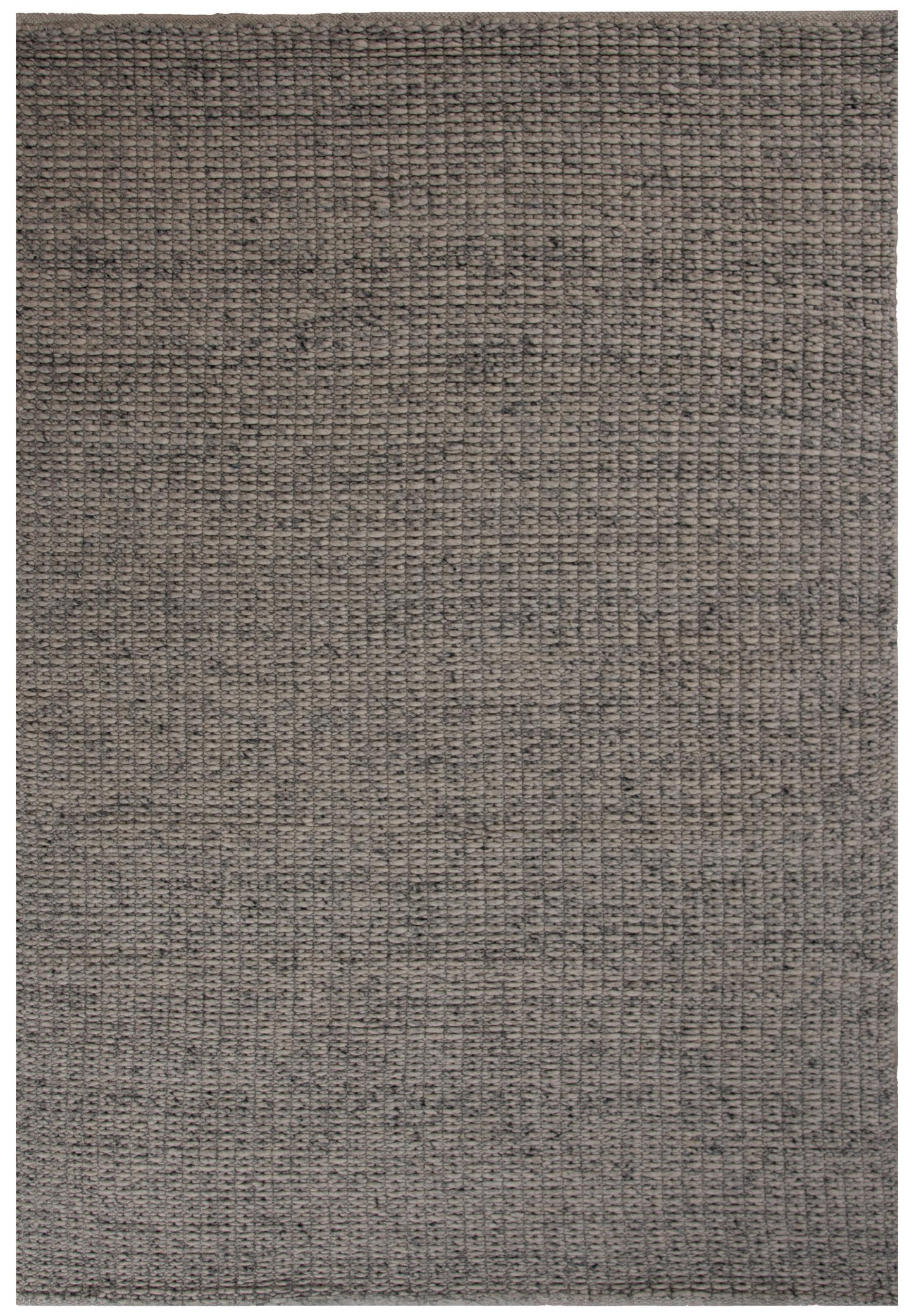 Cozy casual rug, 5' x 8', neutral tones.