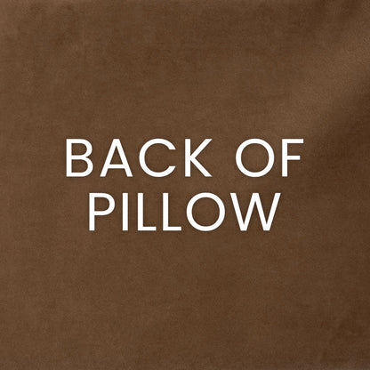 D.V. KAP HOME   24" x 24" Montreux Pillow - Espresso Abstract    - 3708-E-2424