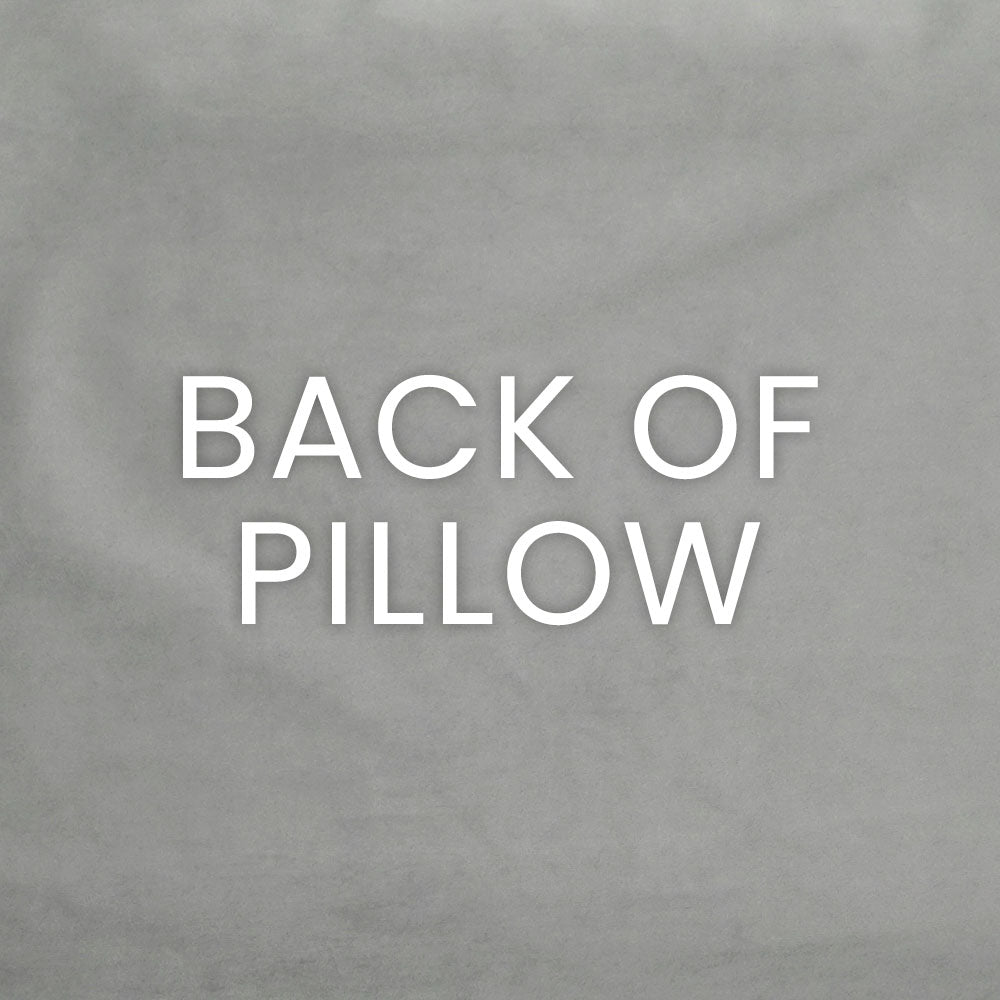 D.V. KAP HOME   24" x 24" Delhi Pillow - Smoke Floral, Glam, Transitional    - 3936-S-2424