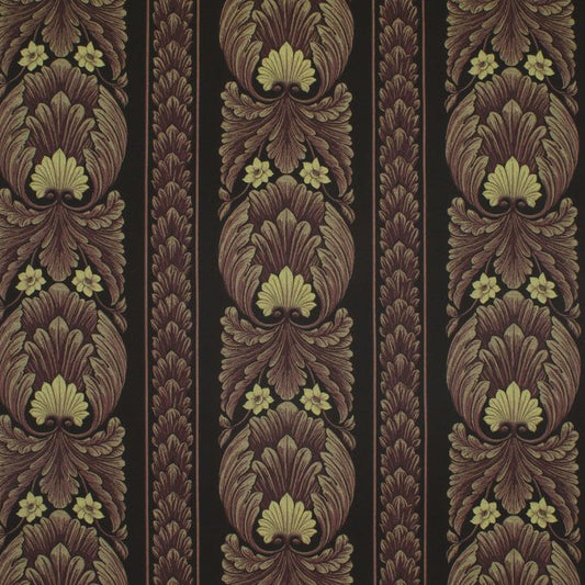SCALAMANDRE OUTLET  FABRIC VINCENT  FABRIC AUBERGINE   - D1 00051409 NEW SKU # D114090005