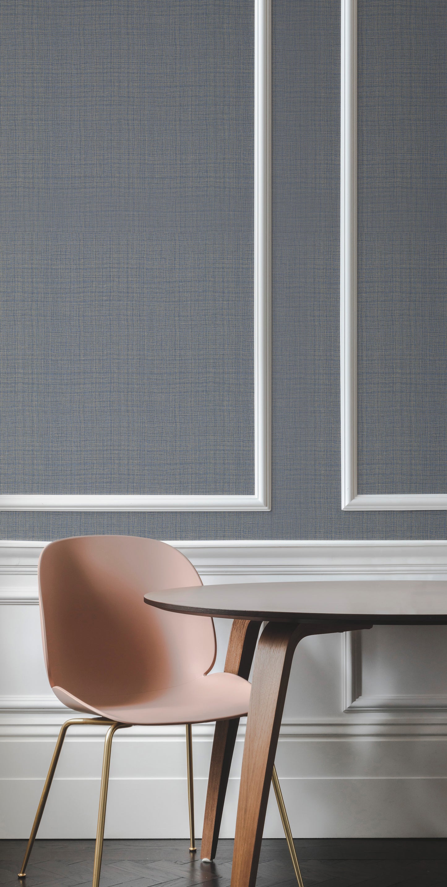 York Wallcoverings Artisan Digest Caprice Blue Wallpaper  Weaves Blues   - DA3521N