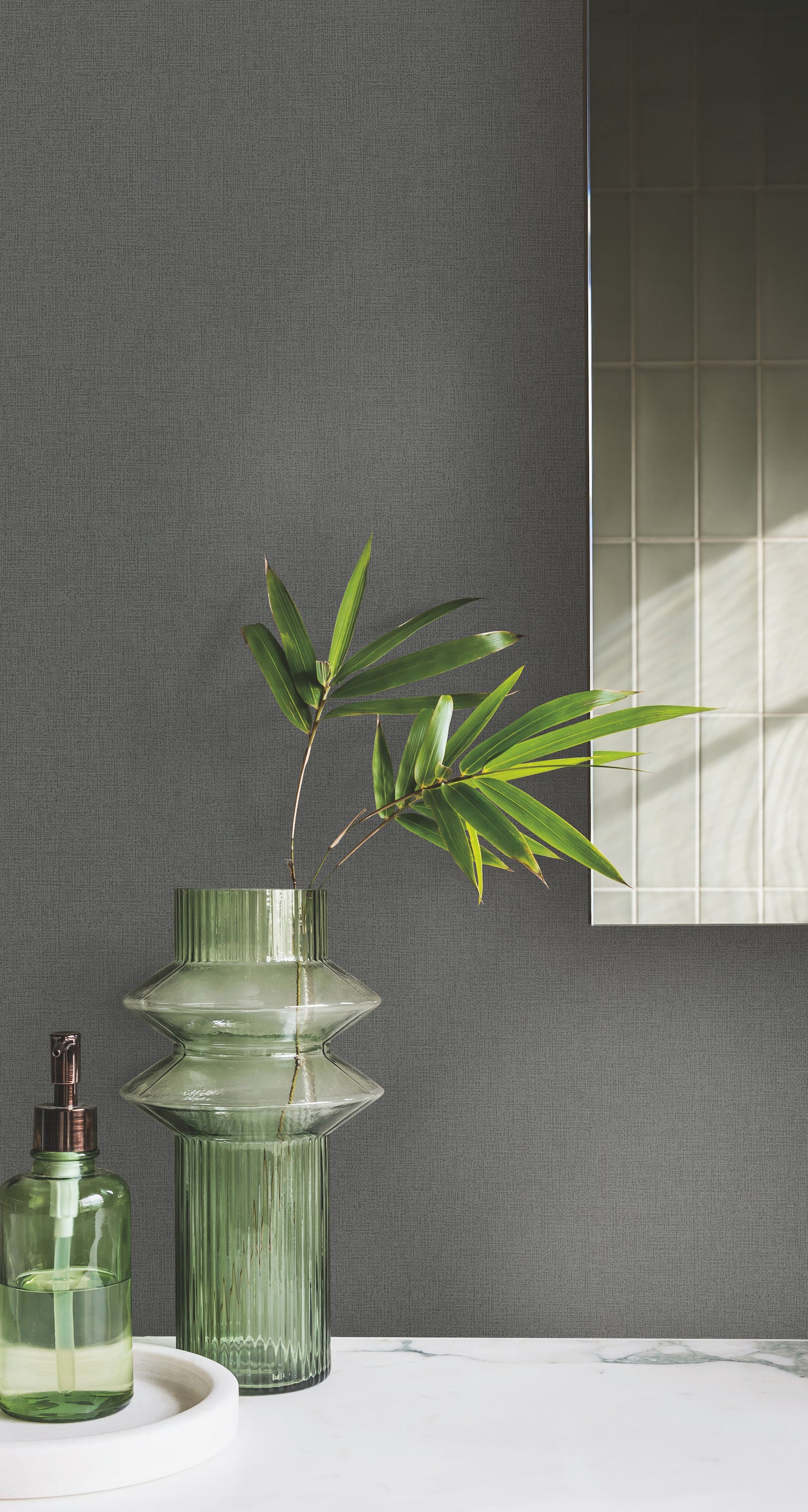 York Wallcoverings Artisan Digest Gypsy Weave Black Wallpaper  Weaves Blacks   - DA3577N