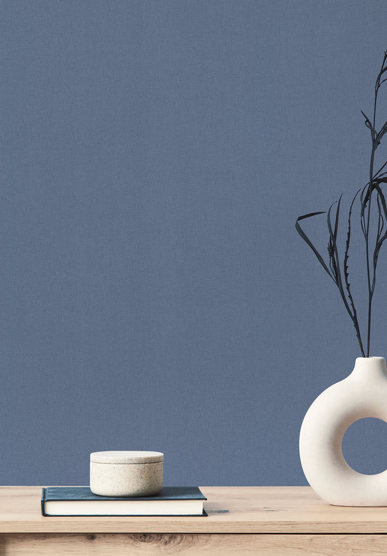 York Wallcoverings Carol Benson-Cobb Signature Gypsy Weave Indigo Wallpaper  Weaves Blues   - DA3580N