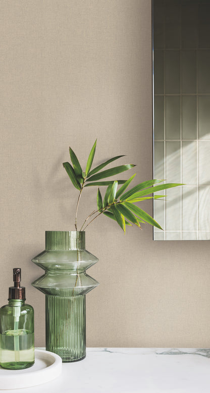 York Wallcoverings Artisan Digest Gypsy Weave Light Brown Wallpaper  Weaves Browns   - DA3584N