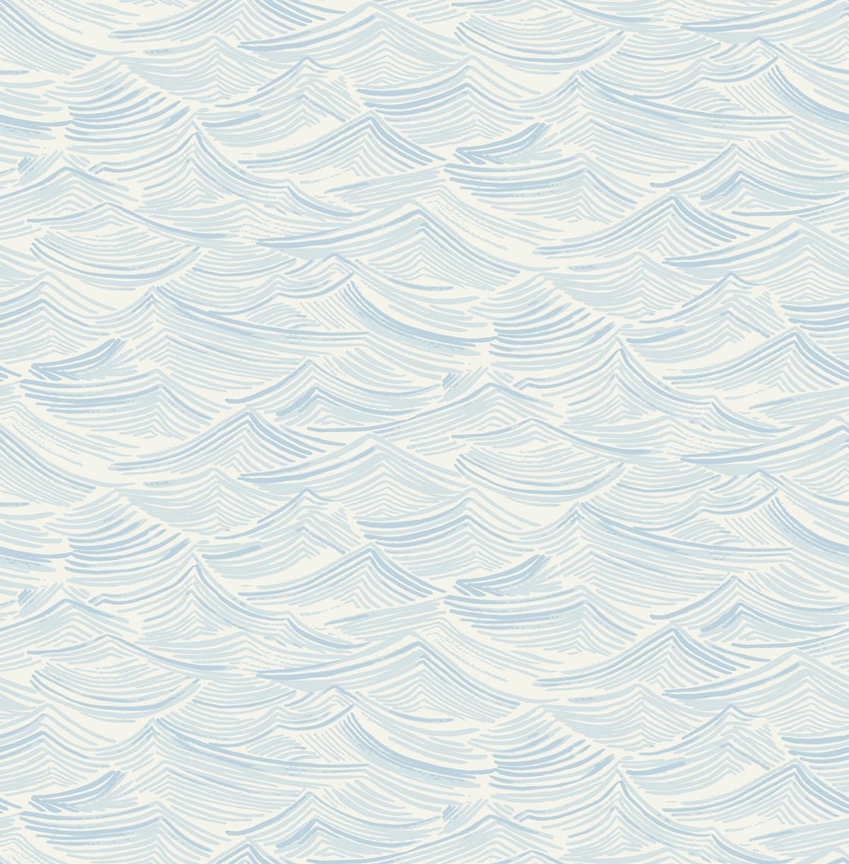 Seabrook Designs  Calm Seas Kids & Nursery Contemporary Sky Blue   - DA60502