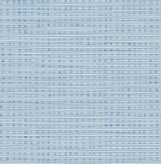 Seabrook Designs  Weave Kids & Nursery Contemporary Sky Blue   - DA61302