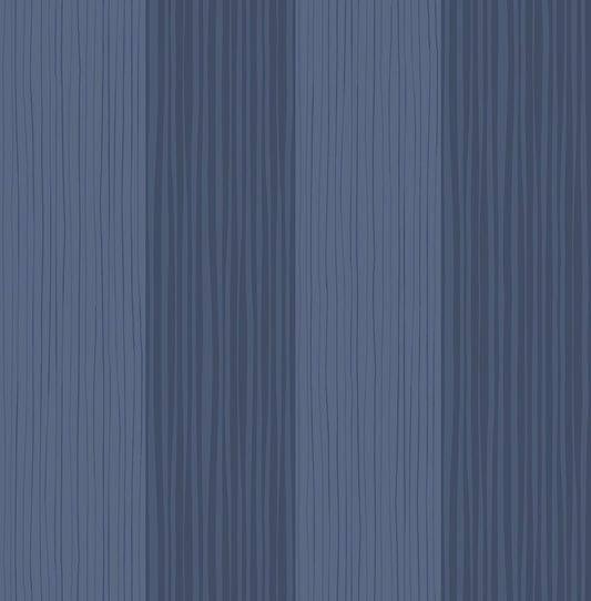 Seabrook Designs  Stripes Kids & Nursery Contemporary Navy   - DA61804