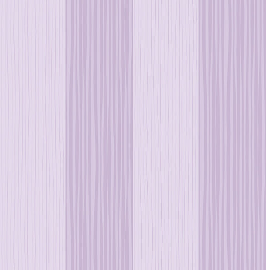 Seabrook Designs  Stripes Kids & Nursery Contemporary Lilac   - DA61809