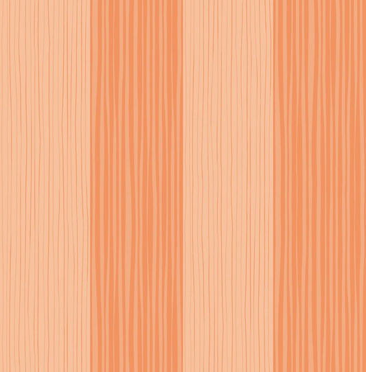 Seabrook Designs  Stripes Kids & Nursery Contemporary Orange   - DA61813