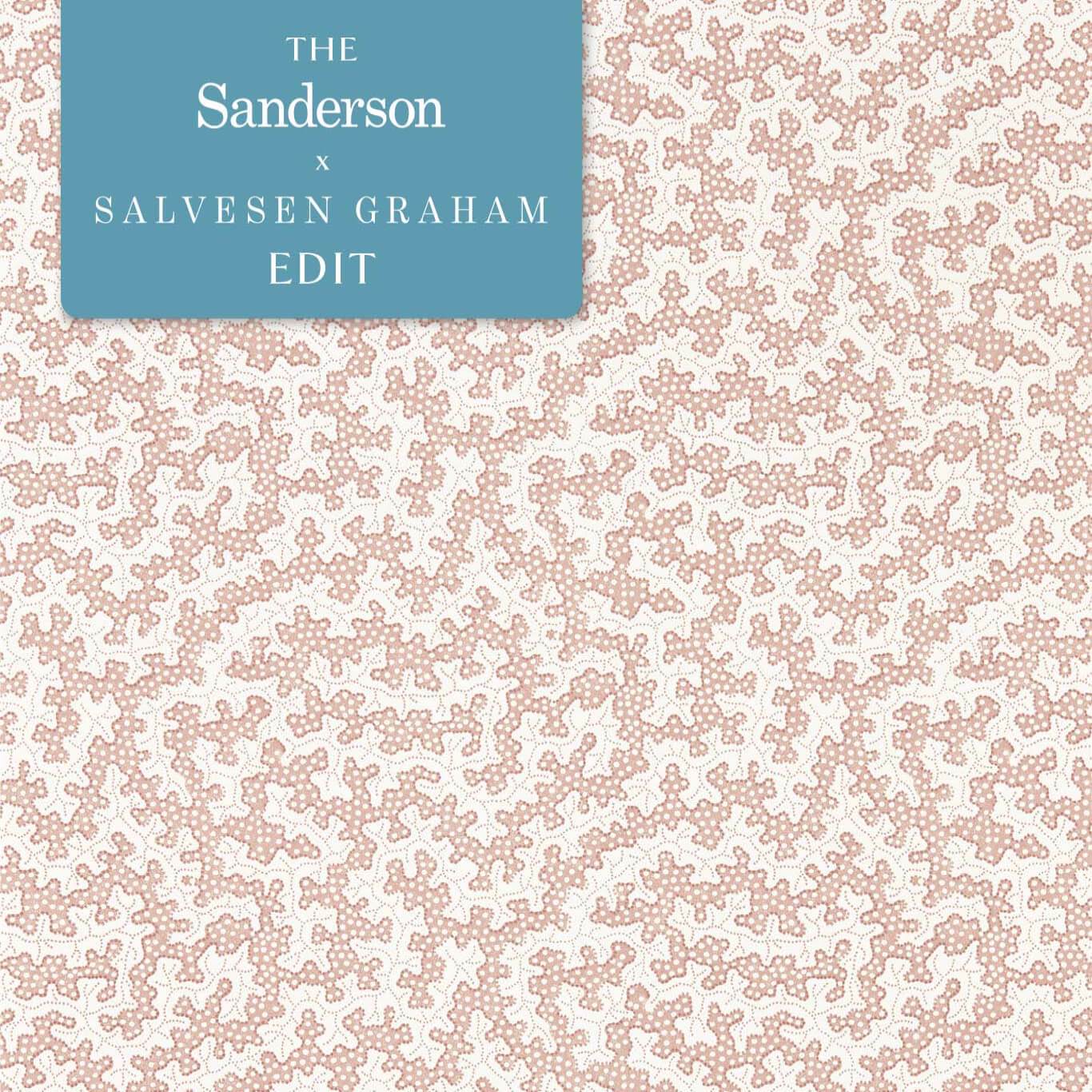SANDERSON Truffle Wallpaper Abstract , Graphic Inkwood  Flexo-Printed Wallpaper - DABW217240