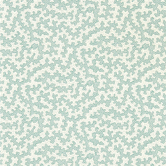 SANDERSON Truffle Wallpaper Abstract , Graphic Blue Clay  Flexo-Printed Wallpaper - DABW217241