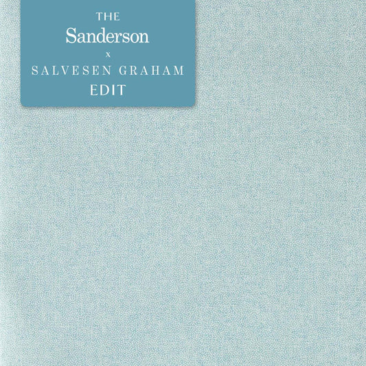SANDERSON Sessile Plain Wallpaper Plains , Textures Indigo  Gravure Printed Wallpaper - DABW217247