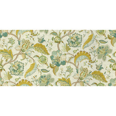 KRAVET BASICS PRINT  BEIGE,LIGHT BLUE,GREEN   - DALEA.315.0