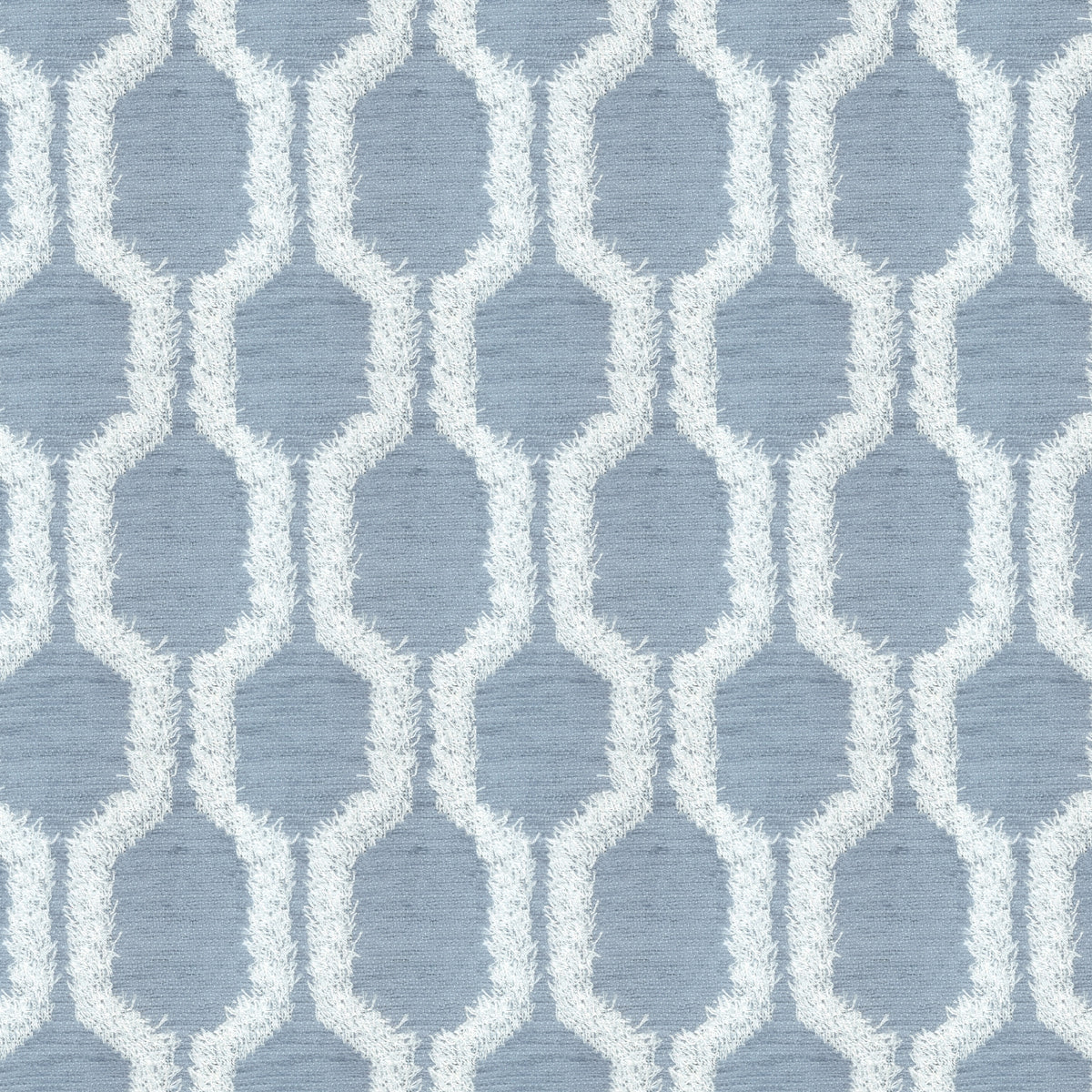 STOUT TEXTILES  UPHOLSTERY,WOVENS TRADITIONAL, OGEE CHAMBRAY   - DANC-1