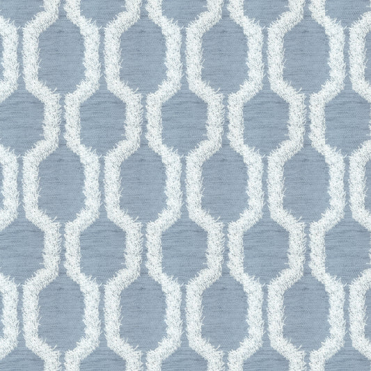 STOUT TEXTILES  UPHOLSTERY,WOVENS TRADITIONAL, OGEE CHAMBRAY   - DANC-1