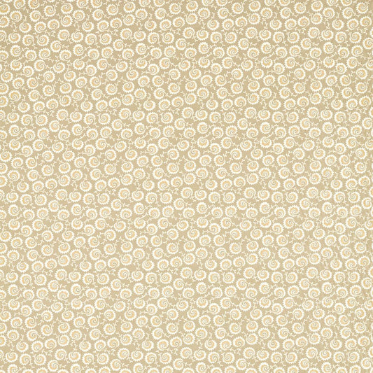 SANDERSON Fern Frond Fabric Abstract , Graphic Fawn   - DARB227078