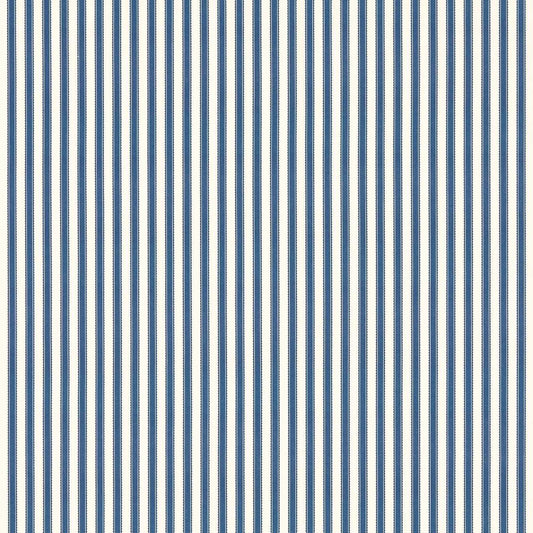 SANDERSON Pinetum Stripe Fabric Stripes Indigo   - DARB227089