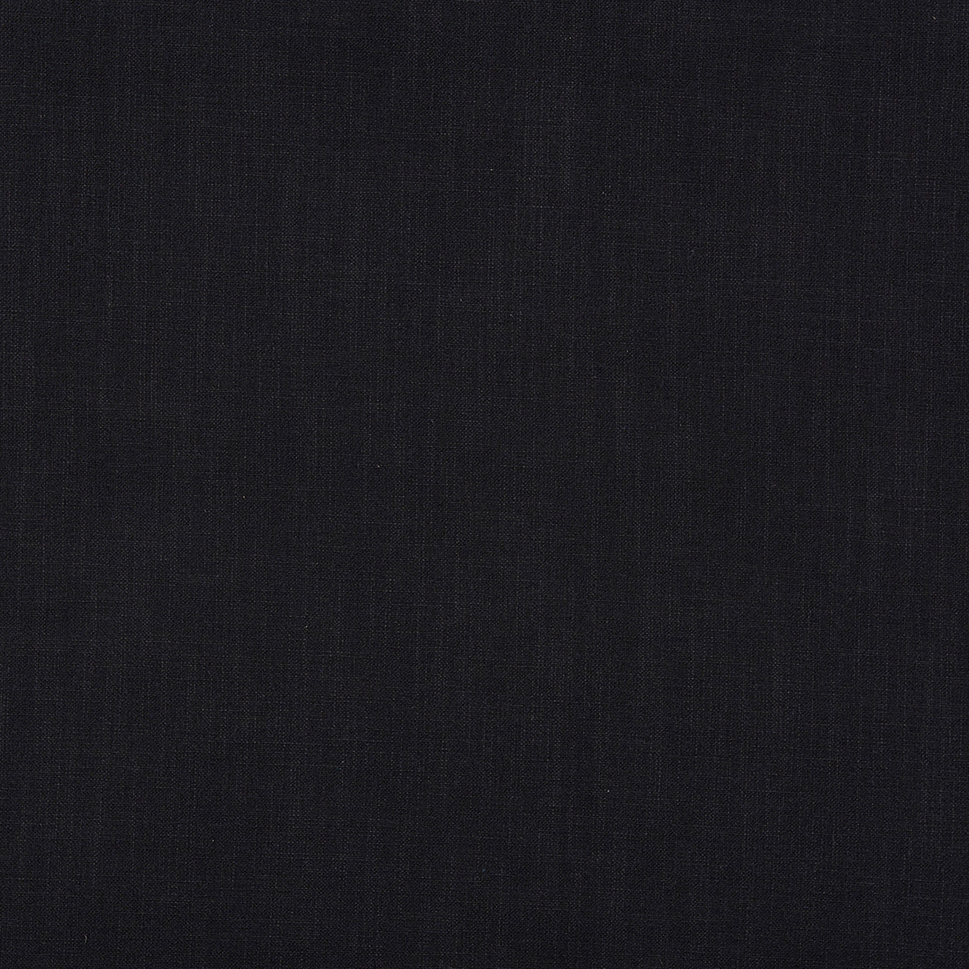 Dark charcoal fabric swatch with subtle weave texture, versatile for apparel or home upholstery.